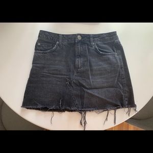 Black BDG Urban Outfitters Mini Jean Skirt